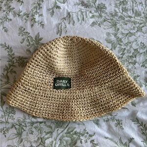 DAILY DRILLS limited edition straw hat